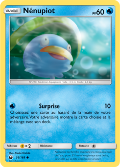 Carte Pokémon Nénupiot 36/168 de la série Tempête Céleste en vente au meilleur prix