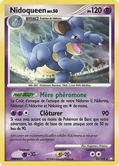 Carte Pokémon Nidoqueen 31/123 de la série Trésors Mystérieux en vente au meilleur prix