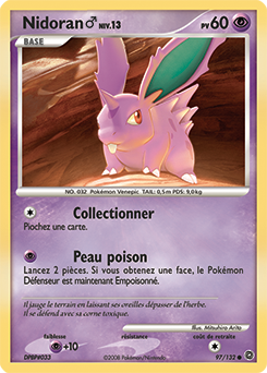 Carte Pokémon Nidoran 97/132 de la série Merveilles Secrètes en vente au meilleur prix