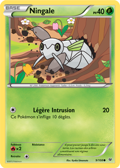 Carte Pokémon Ningale 9/108 de la série Ciel Rugissant en vente au meilleur prix