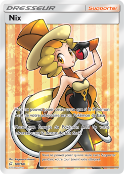 Carte Pokémon Nix 180/181 de la série Duo de Choc en vente au meilleur prix