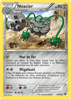 Carte Pokémon Noacier 73/98 de la série Pouvoirs Émergents en vente au meilleur prix