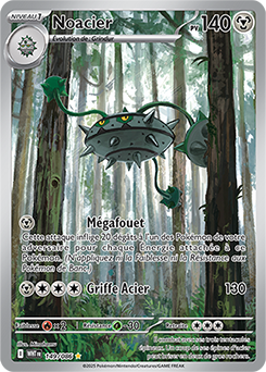 Carte Pokémon Illustration rare Noacier 149/86 de la série Flamme Blanche