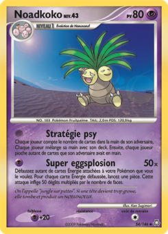 Carte Pokémon Noadkoko 54/146 de la série Eveil des Légendes en vente au meilleur prix