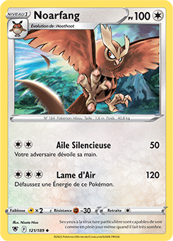 Carte Pokémon Noarfang 121/189 de la série Astres Radieux en vente au meilleur prix