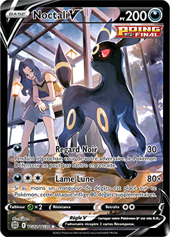 Carte Pokémon Noctali V TG22/TG30 de la série Stars Étincelantes en vente au meilleur prix