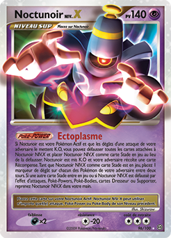 Carte Pokémon Noctunoir NIV.X 96/100 de la série Tempête en vente au meilleur prix