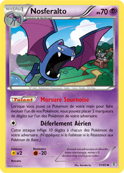 Carte Pokémon Nosferalto 31/83 de la série Générations en vente au meilleur prix