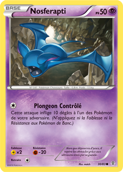 Carte Pokémon Nosferapti 30/83 de la série Générations en vente au meilleur prix