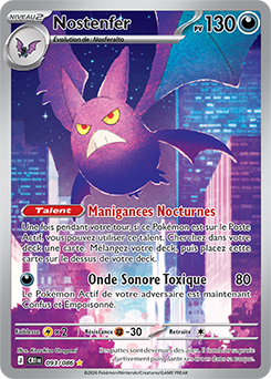 Carte Pokémon Nostenfer 93/86 de la série Chaos Ascendant en vente au meilleur prix
