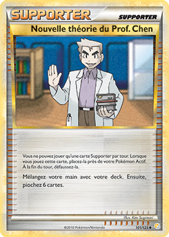 Carte Pokémon Nouvelle théorie du Prof. Chen 101/123 de la série HeartGold SoulSilver en vente au meilleur prix