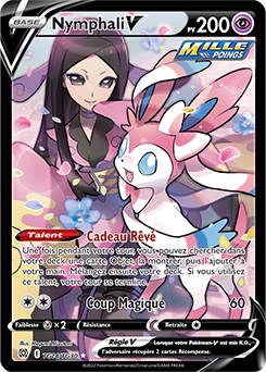 Carte Pokémon Nymphali V TG14/TG30 de la série Stars Étincelantes en vente au meilleur prix