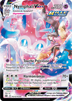 Carte Pokémon Nymphali VMAX TG15/TG30 de la série Stars Étincelantes en vente au meilleur prix