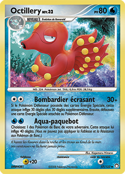 Carte Pokémon Octillery 57/123 de la série Trésors Mystérieux en vente au meilleur prix