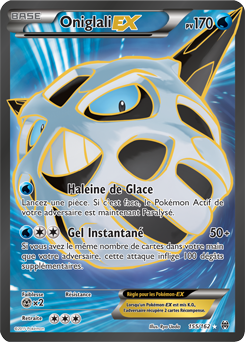 Carte Pokémon Oniglali EX 155/162 de la série Impulsion Turbo en vente au meilleur prix