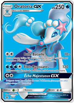 Carte Pokémon Promo Oratoria GX SM39 de la série Promos Soleil et Lune