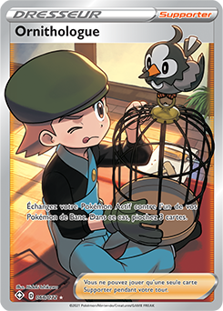 Carte Pokémon Ornithologue 066/072 de la série Destinées Radieuses en vente au meilleur prix
