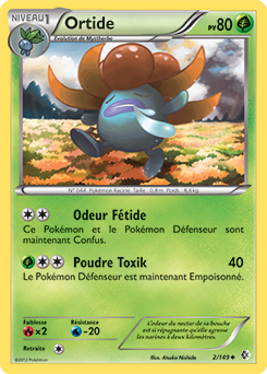 Carte Pokémon Ortide 2/149 de la série Frantières Franchies en vente au meilleur prix