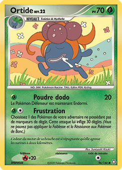 Carte Pokémon Ortide 96/146 de la série Eveil des Légendes en vente au meilleur prix