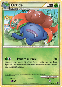 Carte Pokémon Ortide 27/90 de la série Indomptable en vente au meilleur prix