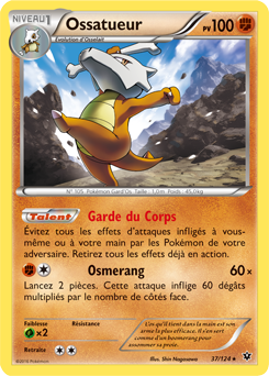 Carte Pokémon Ossatueur 37/124 de la série Impact des Destins en vente au meilleur prix