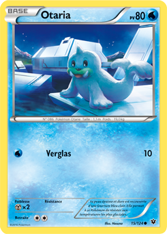 Carte Pokémon Otaria 15/124 de la série Impact des Destins en vente au meilleur prix