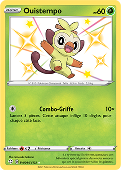 Carte Pokémon Ouistempo SV004/SV122 de la série Destinées Radieuses en vente au meilleur prix