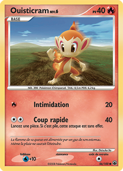 Carte Pokémon Ouisticram 56/100 de la série Aube Majestueuse en vente au meilleur prix