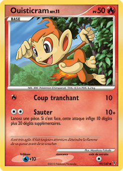 Carte Pokémon Ouisticram 97/147 de la série Vainqueurs Suprêmes en vente au meilleur prix