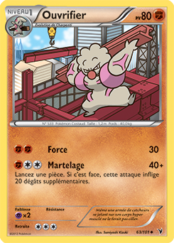 Carte Pokémon Ouvrifier 63/101 de la série Nobles Victoires en vente au meilleur prix