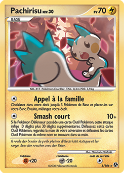 Carte Pokémon Pachirisu 5/106 de la série Duels au Sommet en vente au meilleur prix