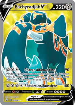 Carte Pokémon Pachyradjah V 187/192 de la série Clash des Rebelles en vente au meilleur prix