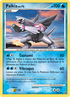 Carte Pokémon Palkia 37/127 de la série Platine en vente au meilleur prix