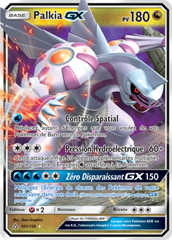 Carte Pokémon Palkia GX 101/156 de la série Ultra Prisme en vente au meilleur prix