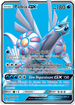 Carte Pokémon Palkia GX 119/131 de la série Lumière Interdite en vente au meilleur prix