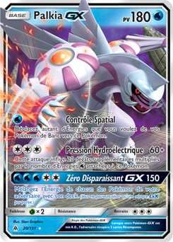 Carte Pokémon Palkia GX 20/131 de la série Lumière Interdite en vente au meilleur prix