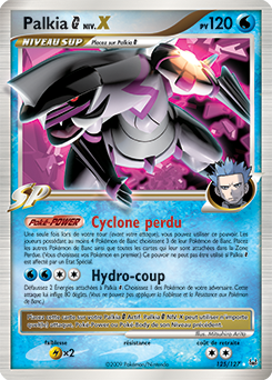 Carte Pokémon Palkia NIV.X 125/127 de la série Platine en vente au meilleur prix