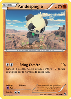 Carte Pokémon Pandespiègle 60/111 de la série Poings Furieux en vente au meilleur prix