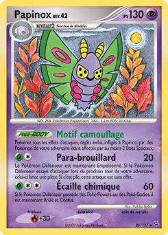 Carte Pokémon Papinox 25/127 de la série Platine en vente au meilleur prix