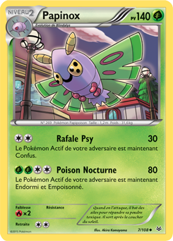 Carte Pokémon Papinox 7/108 de la série Ciel Rugissant en vente au meilleur prix