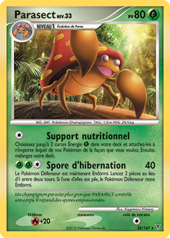 Carte Pokémon Parasect 38/147 de la série Vainqueurs Suprêmes en vente au meilleur prix