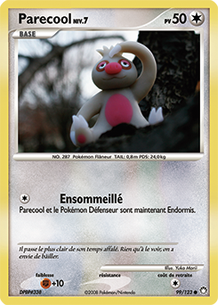 Carte Pokémon Commune Parecool 99/123 de la série Trésors Mystérieux