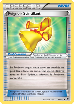 Carte Pokémon Peignoir Scintillant 99/111 de la série Poings Furieux en vente au meilleur prix