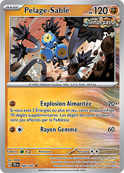 Carte Pokémon Pelage-Sablé 98/162 de la série Forces Temporelles en vente au meilleur prix