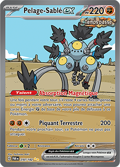Carte Pokémon Pelage-Sablé ex 250/182 de la série Faille Paradoxe en vente au meilleur prix