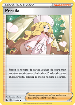 Carte Pokémon Percila 132/198 de la série Règne de Glace en vente au meilleur prix