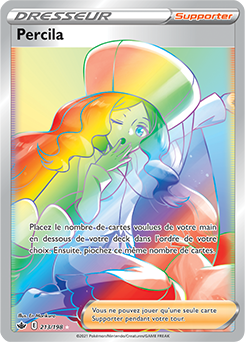 Carte Pokémon Percila 213/198 de la série Règne de Glace en vente au meilleur prix