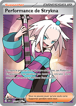 Carte Pokémon Performance de Strykna 112/86 de la série Chaos Ascendant en vente au meilleur prix