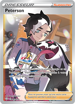 Carte Pokémon Peterson 069/072 de la série Destinées Radieuses en vente au meilleur prix