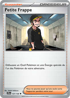 Carte Pokémon Peu commune Petite Frappe 157/159 de la série Aventures Ensemble
